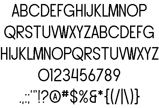 SF Buttacup font