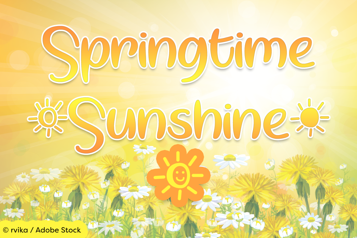 Springtime Sunshine font