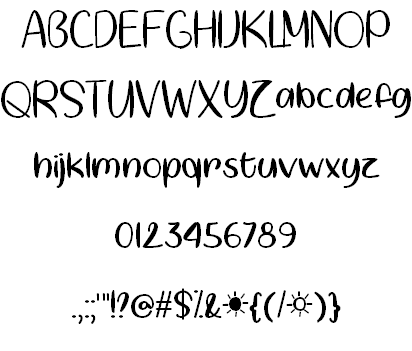 Springtime Sunshine font