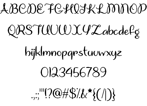 Unicorn Giggles font