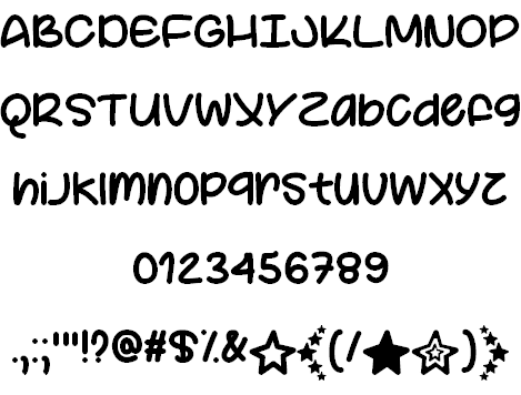 Your Star font