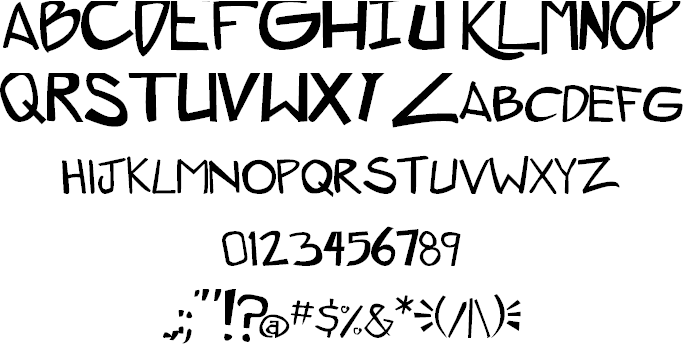 ZeroGene font