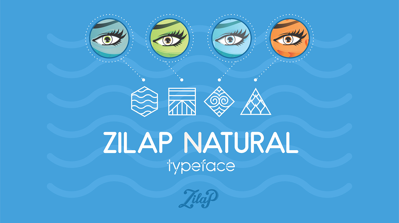 Zilap Natural font