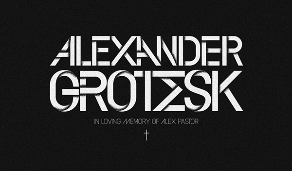 Alexander Grotesk font