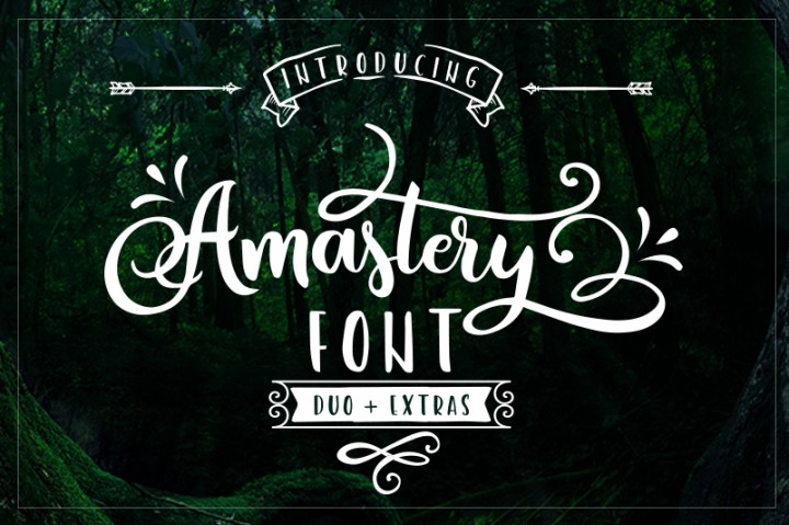 Amastery Extras font
