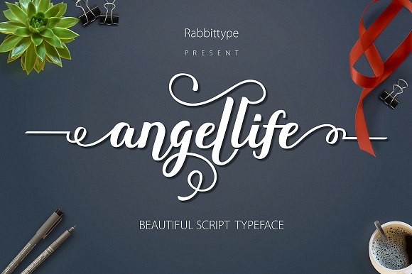 Angellife font