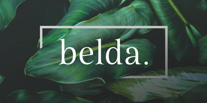 Belda font