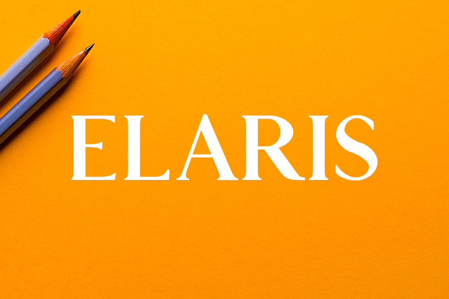 Elaris font