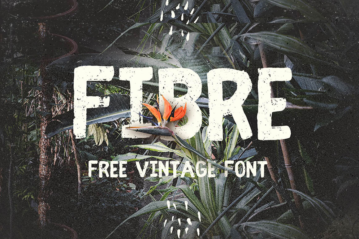 Fibre Vintage font