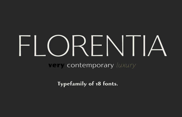 Florentia ExtLt font