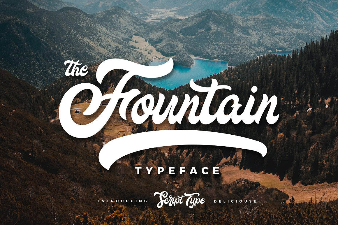 Fountain free font
