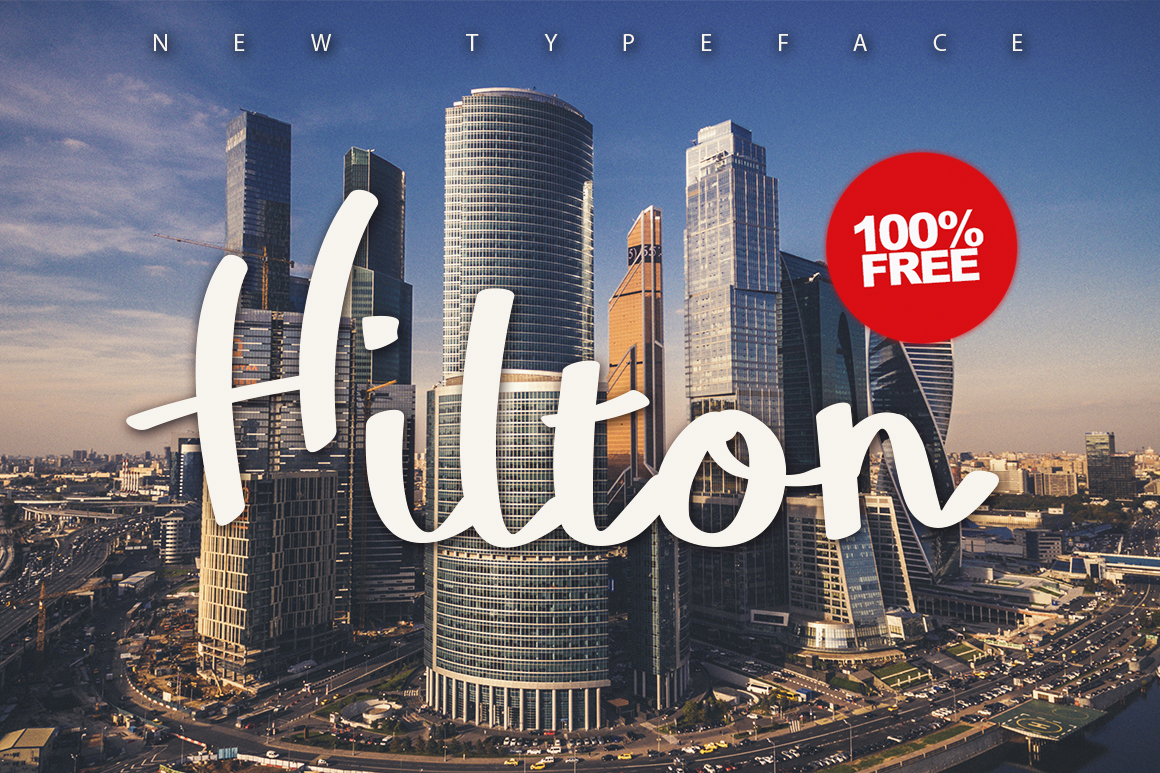 Hilton font