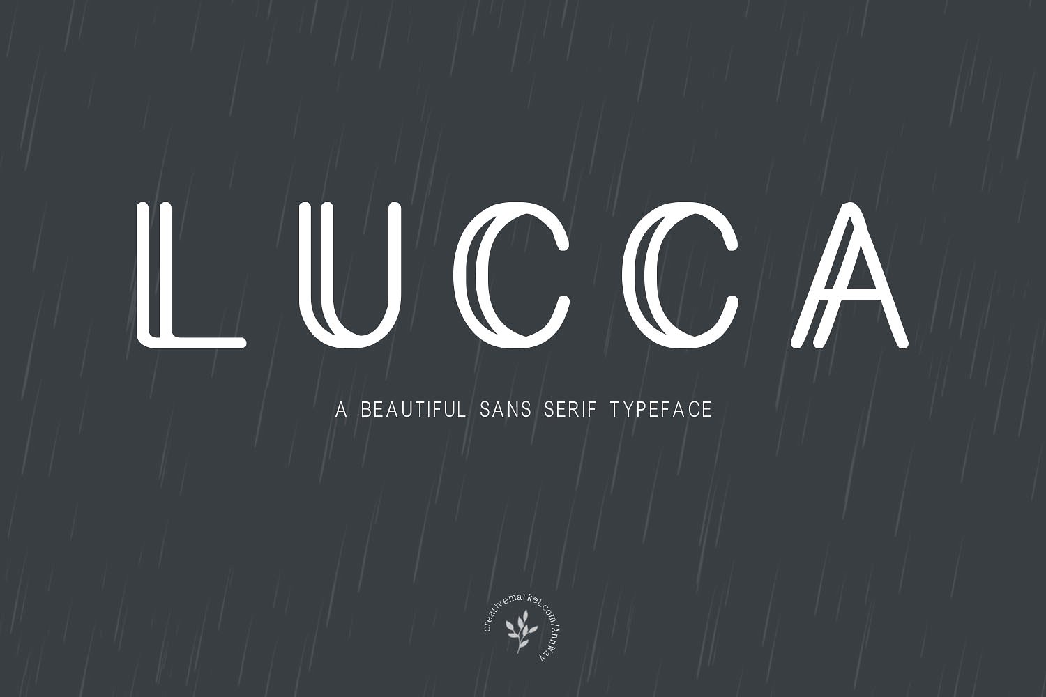 Lucca font