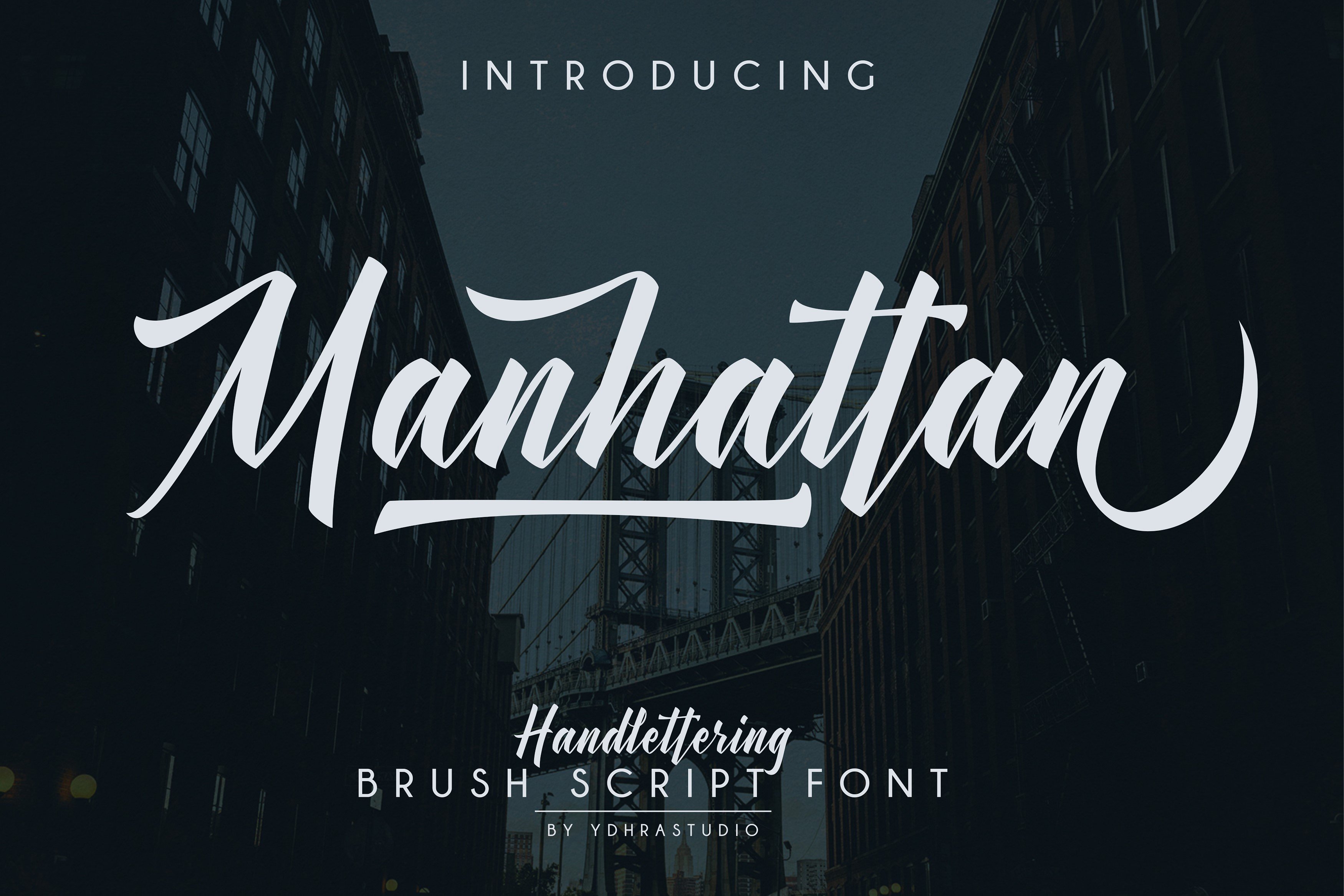 Manhattan Swash font