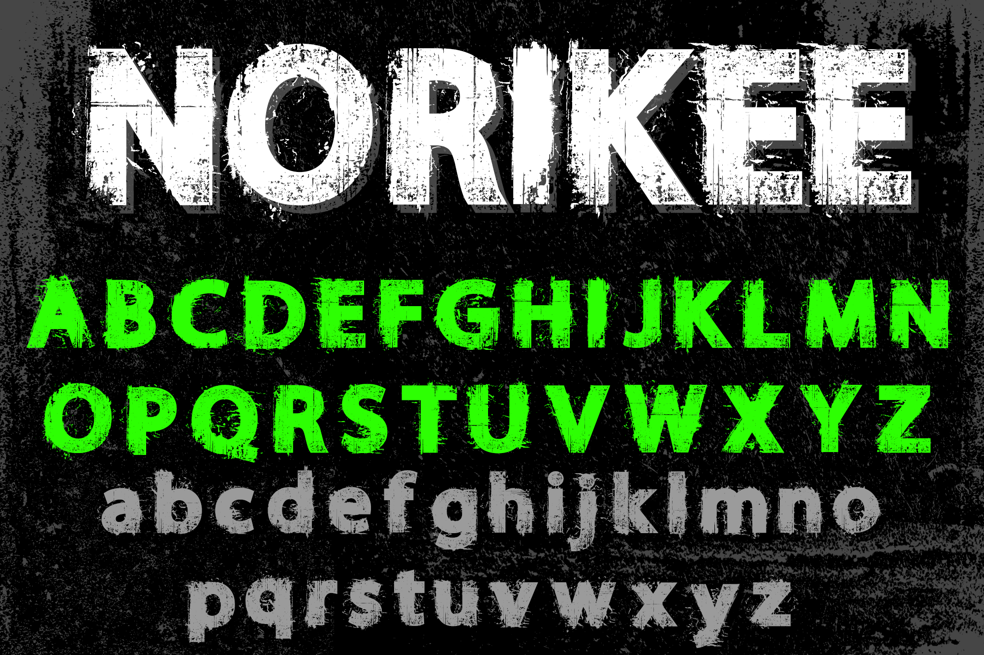 NORIKEE DEMO font