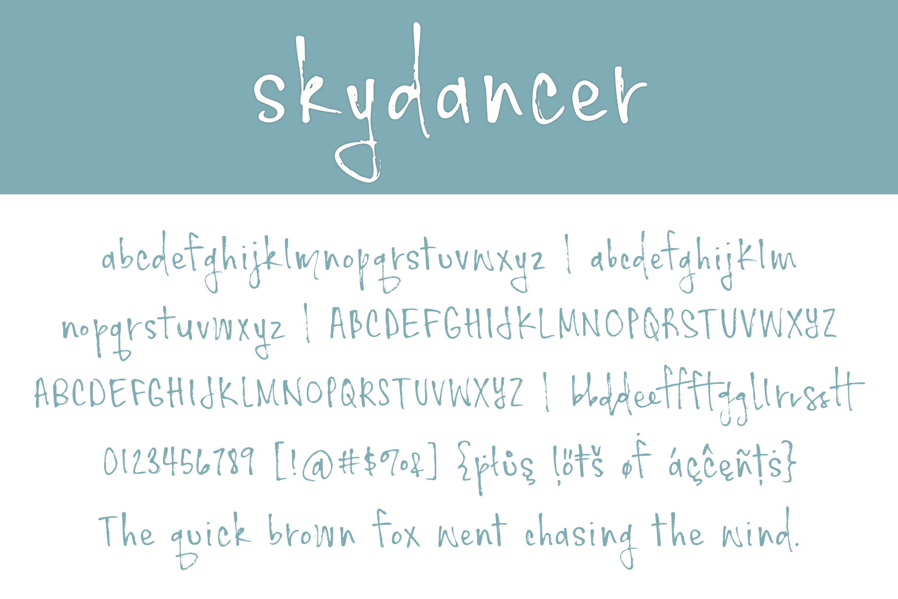 skydancer font