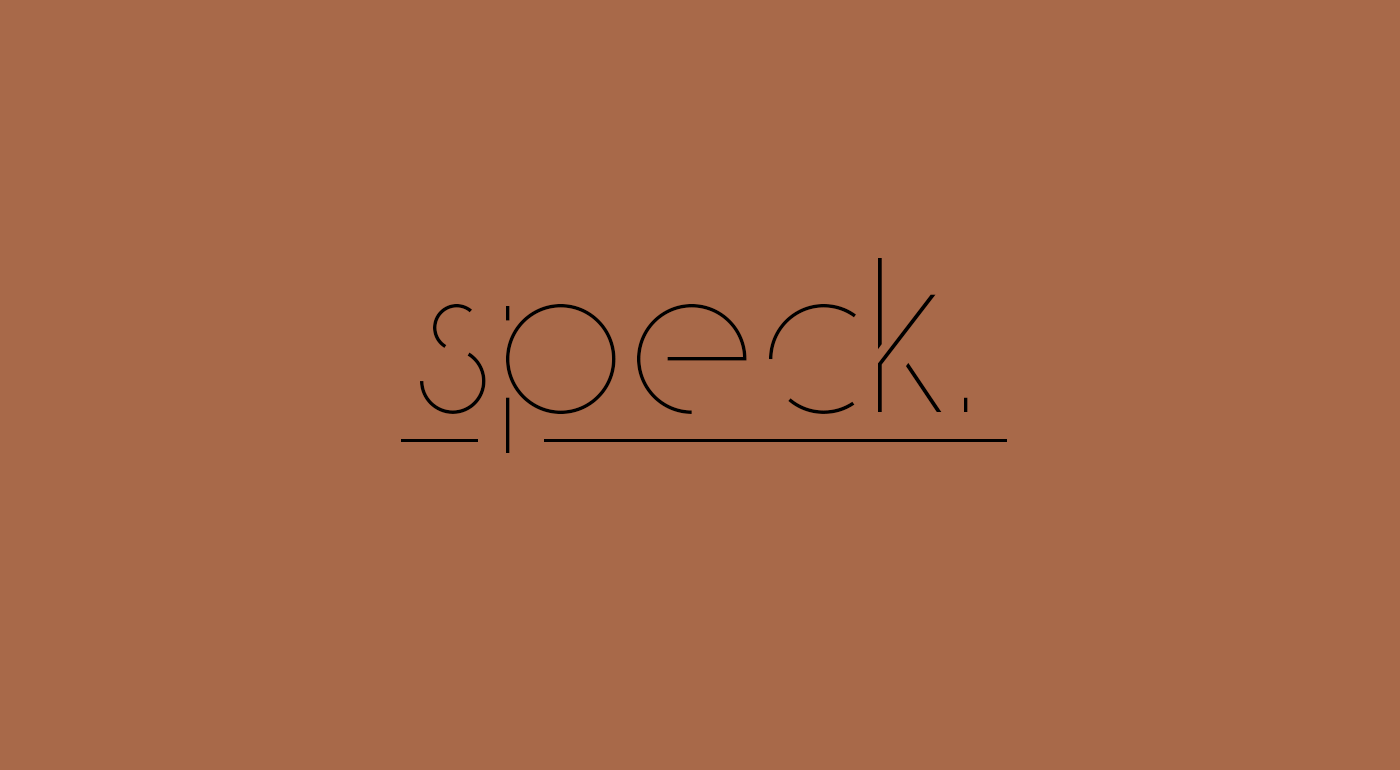 Speck font