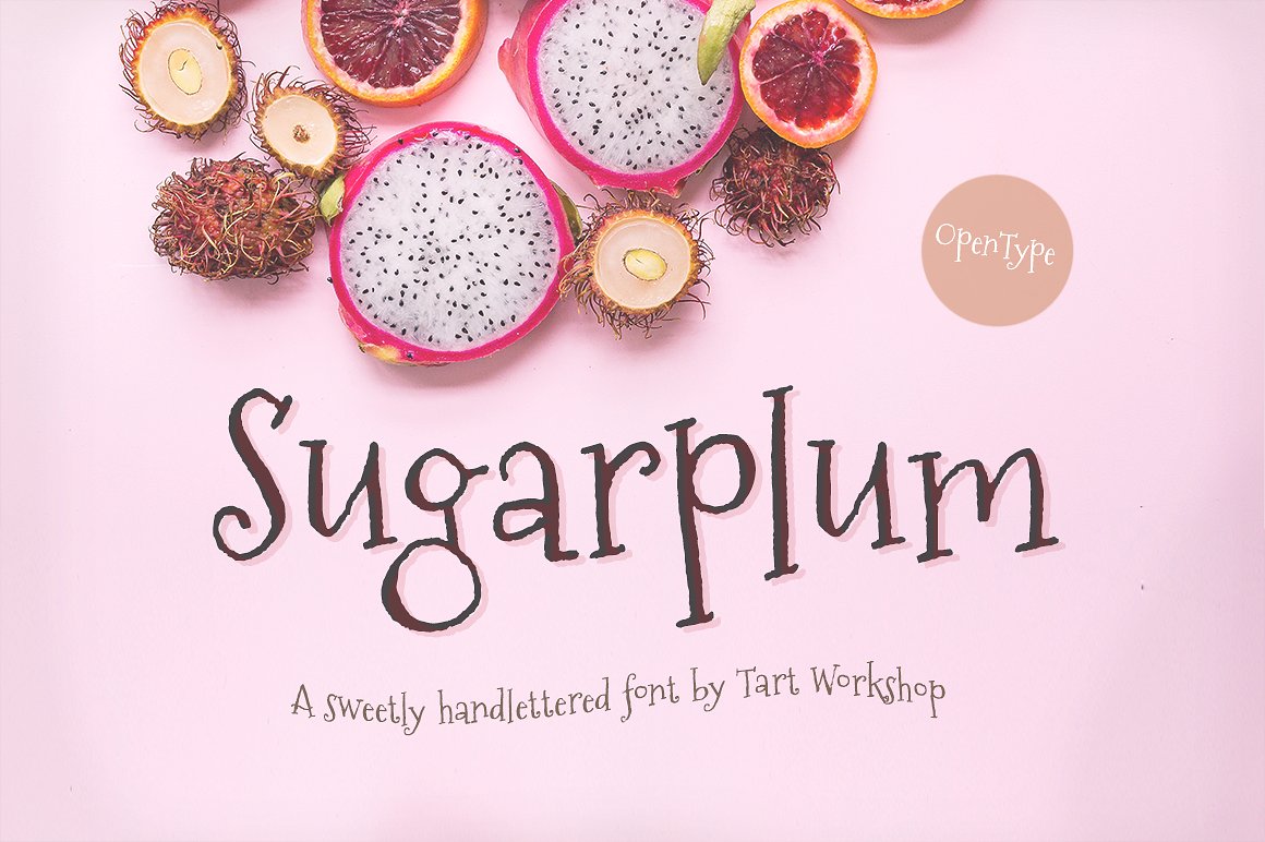 Sugarplum font