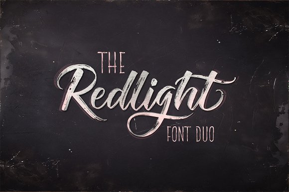 The Redlight Line font