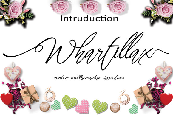 Whartillax font