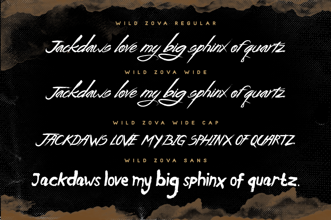 Wild Zova Free font