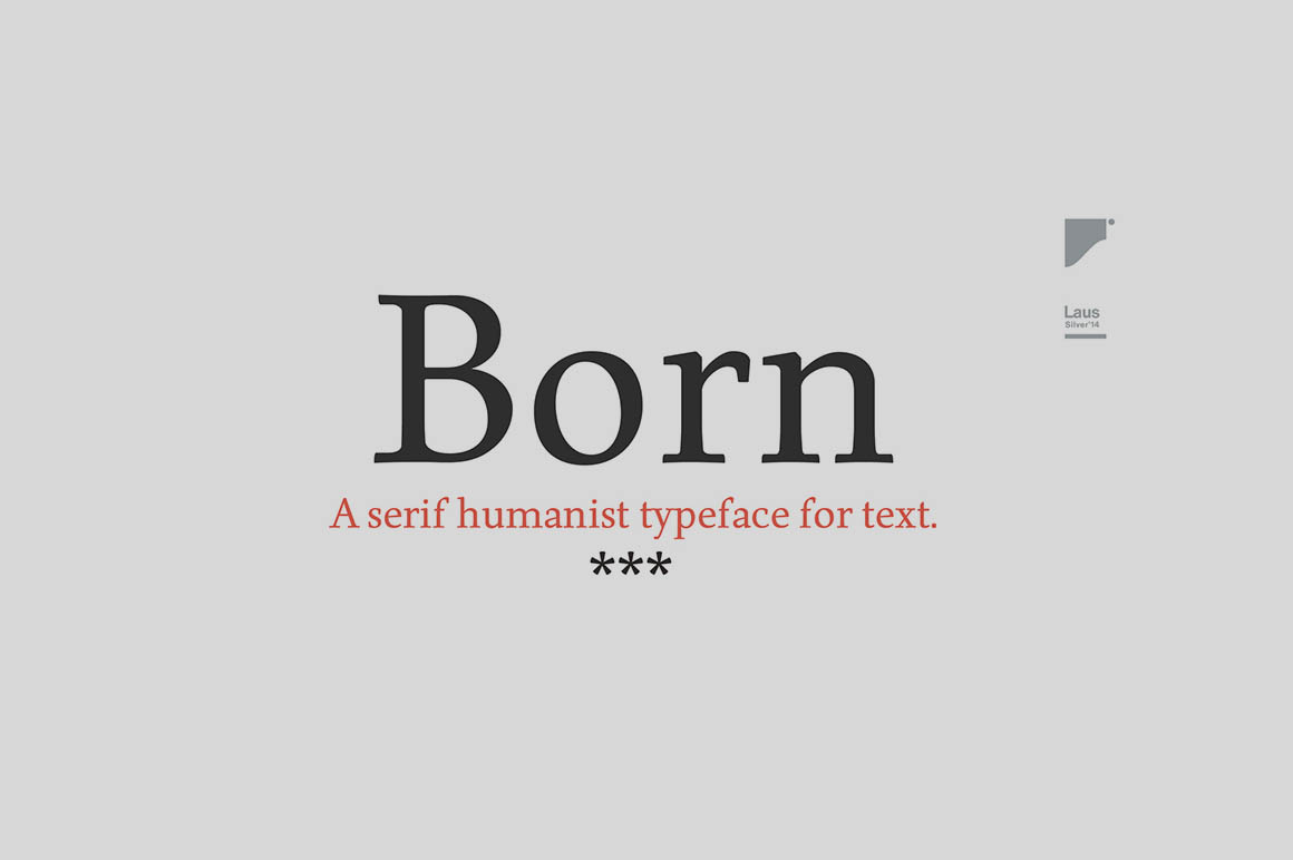 Born font