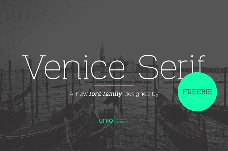 Venice Serif font
