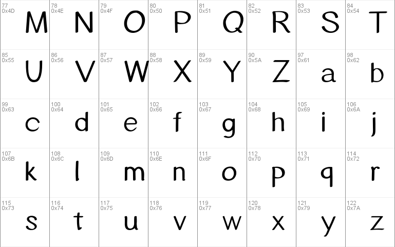 Yang font