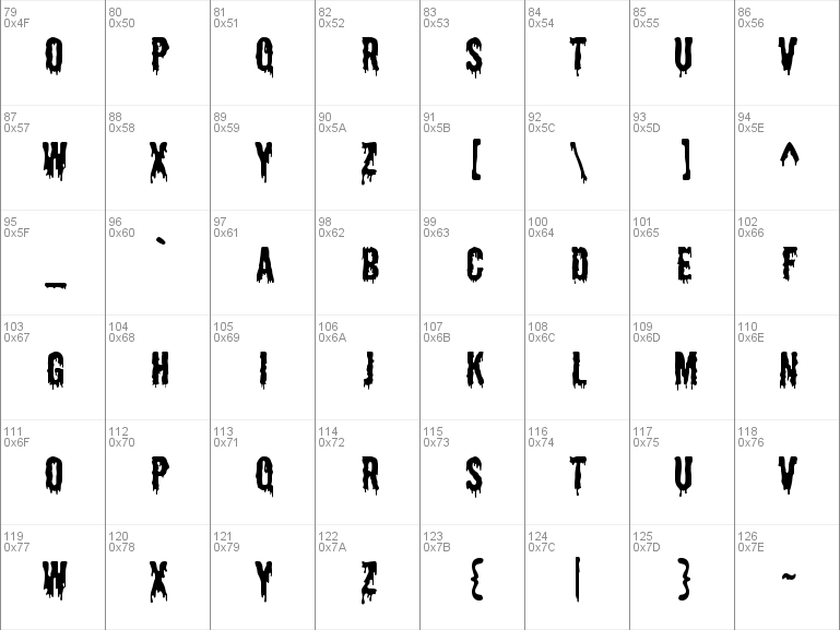 Shlop Font