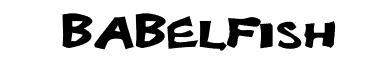 Download free Babelfish font, free babelfish.sit.hqx font for Mac