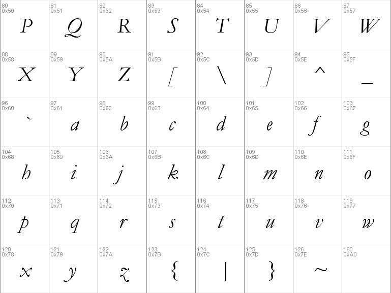 Download free Garamond font, free Garamond.ttf Italic font for Windows