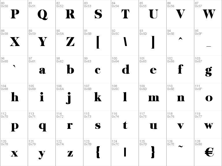 baskerville typeface ttf