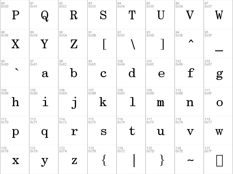 windows 10 font century schoolbook monospace