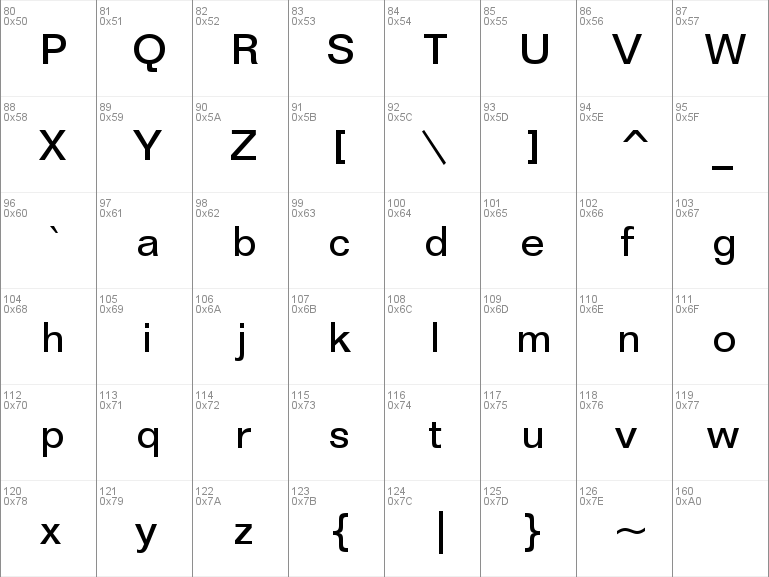 folio typeface poster