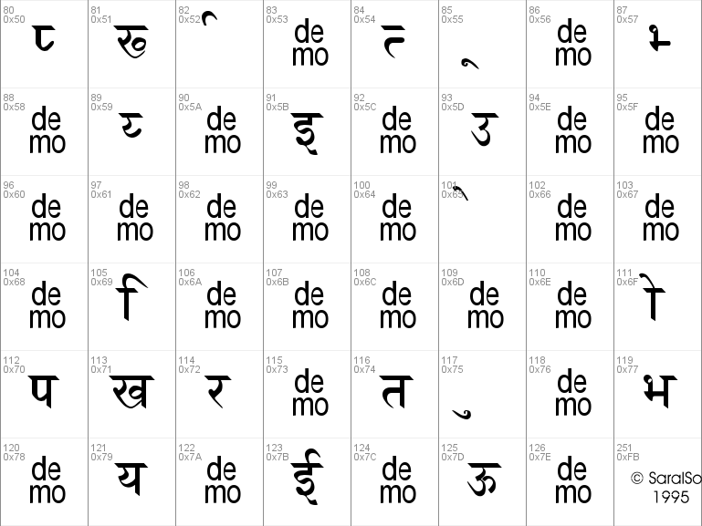 marathi bold font free download