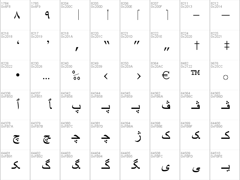 how to download arabic fonts