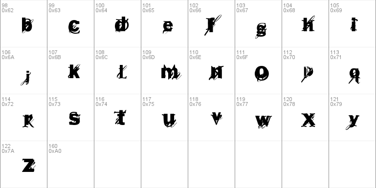 Download free Beast font, free BEAST___.TTF Regular font for Windows