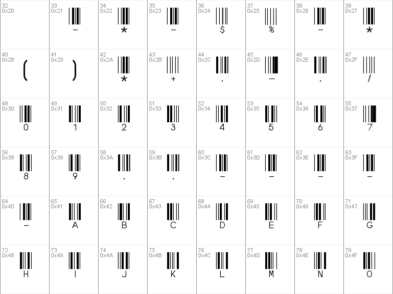 code 39 barcode maker