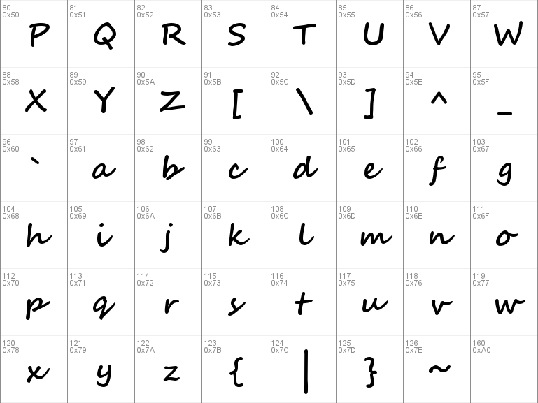 fonts similar to segoe script