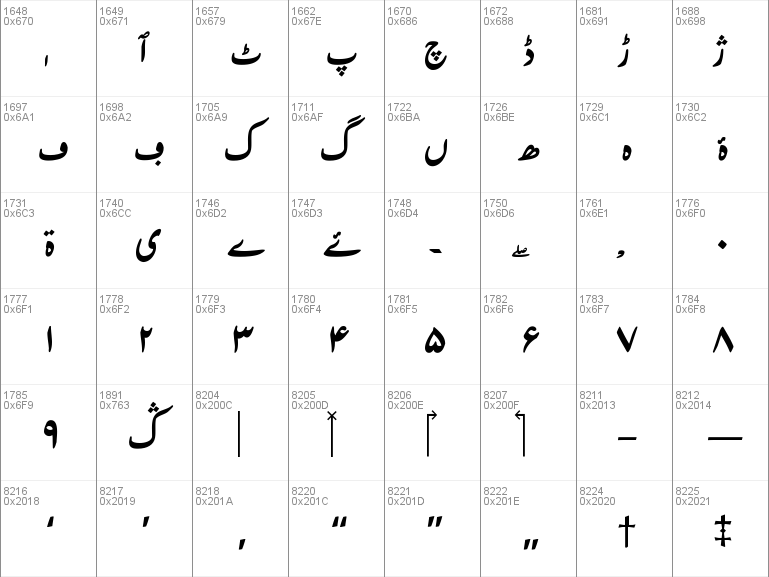 urdu fonts free download