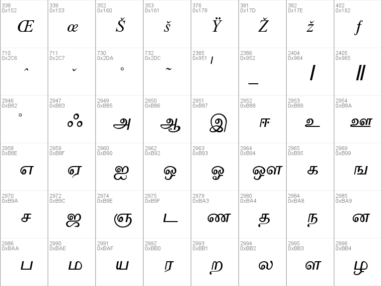 Download free Vijaya font, free vijaya.ttf Regular font for Windows