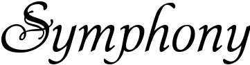 symphony font