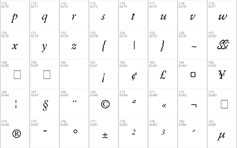 Tiasco SSi Italic