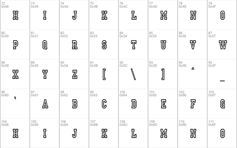 IvyLeagueCondensedOutline Regular