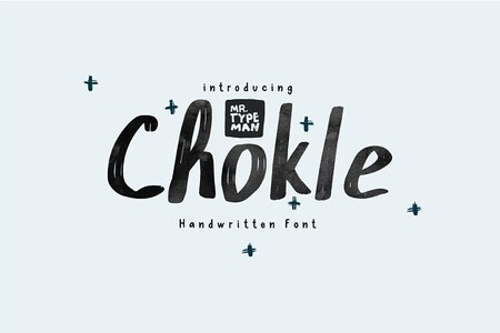 Chokle font