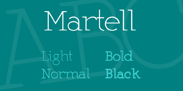 Martell font