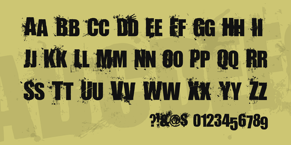 Living Hell font