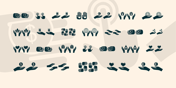 Various Hands font