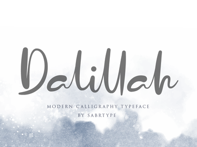 Dalillah Demo font