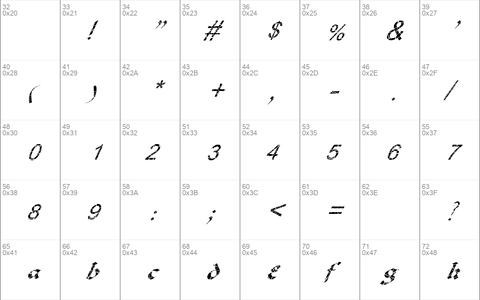 FZ JAZZY 33 CRACKED ITALIC